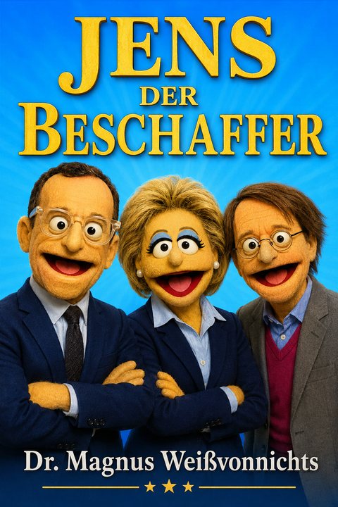 Buchcover: Jens der Beschaffer – Bekenntnisse eines Ministers, der gegen die Dummheit alles kaufte – nur keinen Verstand